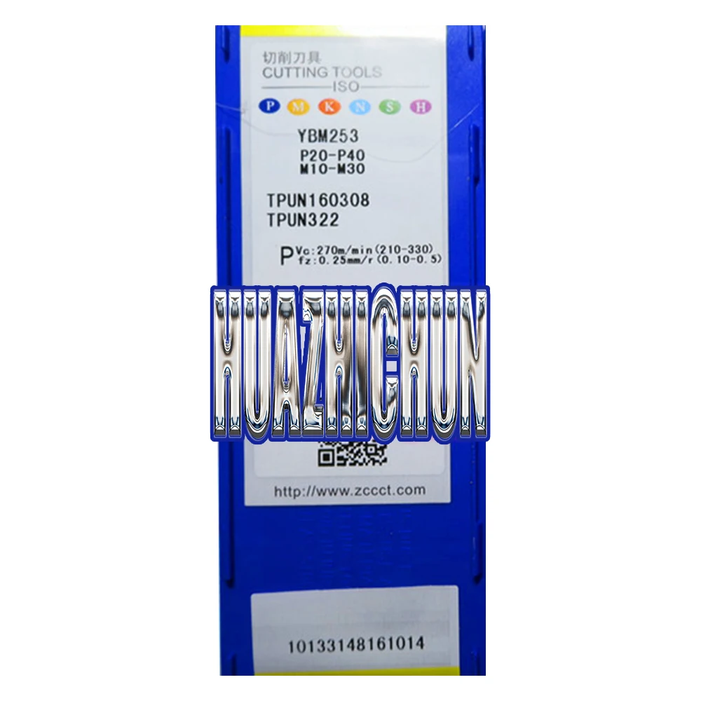 HUAZHICHUN YBM251 YBM253 YBM351 TPUN160308 General turning inserts