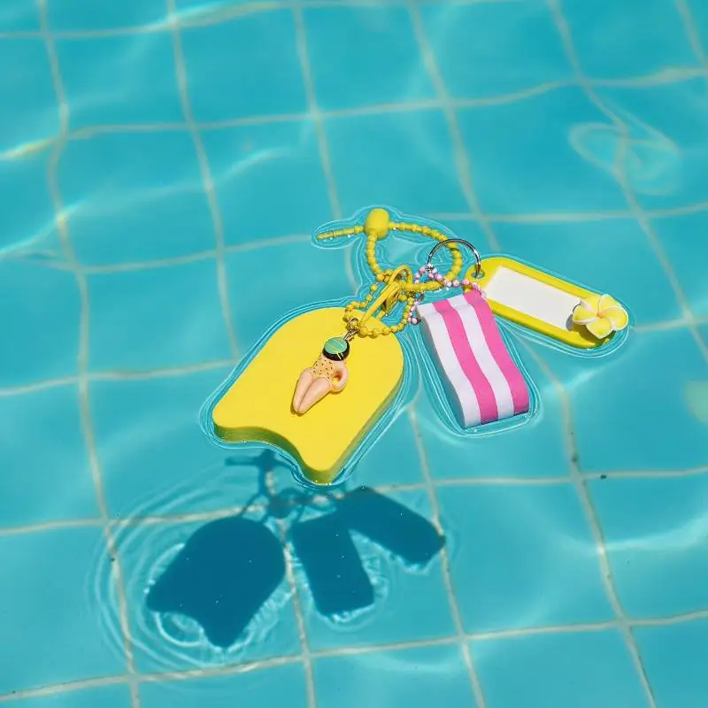 Floating Key Chain Buoyant Anti-Sink Key Holder for Boat Fishing Swimming Diving Surfing Coastal Activities
