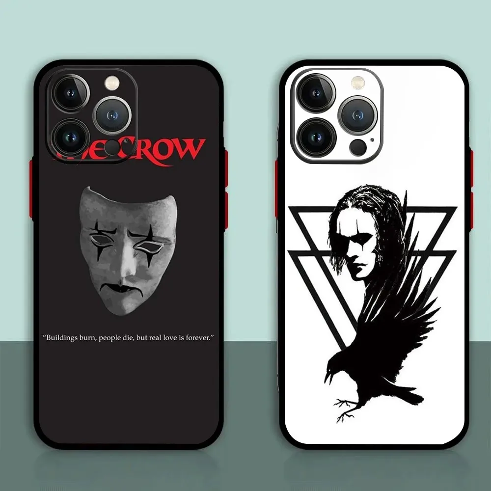 Thriller T-THE-C-CROWS movie Phone Case For iPhone 11,12,13,14,15,XS,XR,X,Mini,Pro,Max,Plus Shell