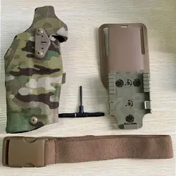 TMC G17 X300 Tactical Belt Holster Leg Drop Adapter with Strap Quick Release Holster Set TMC3029
