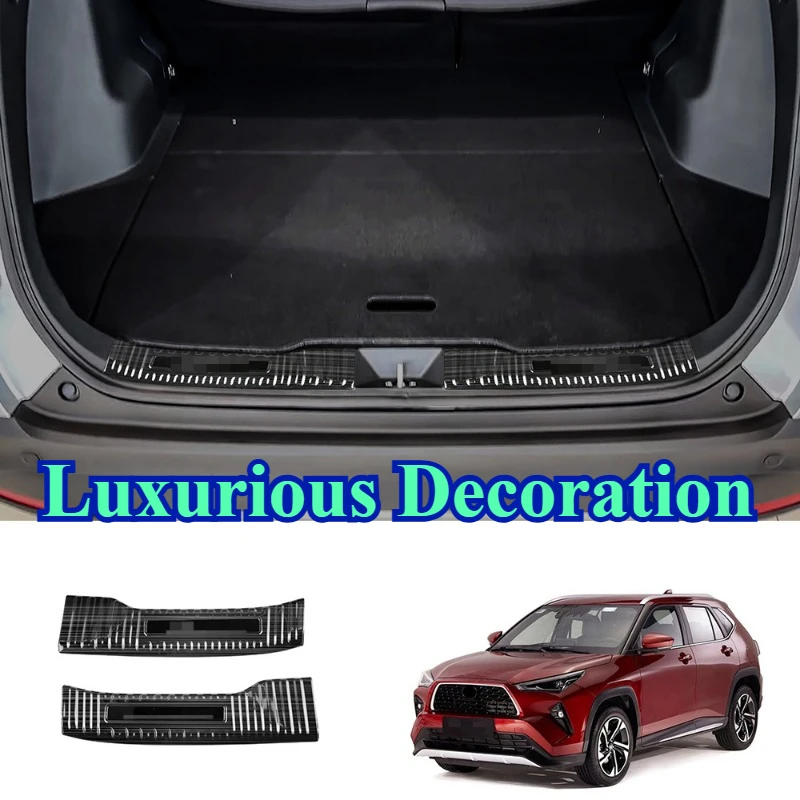 For 2023 Toyota Yaris Cross Car Internal External rear guard plate Southeast Asian version exclusive decoration accessories