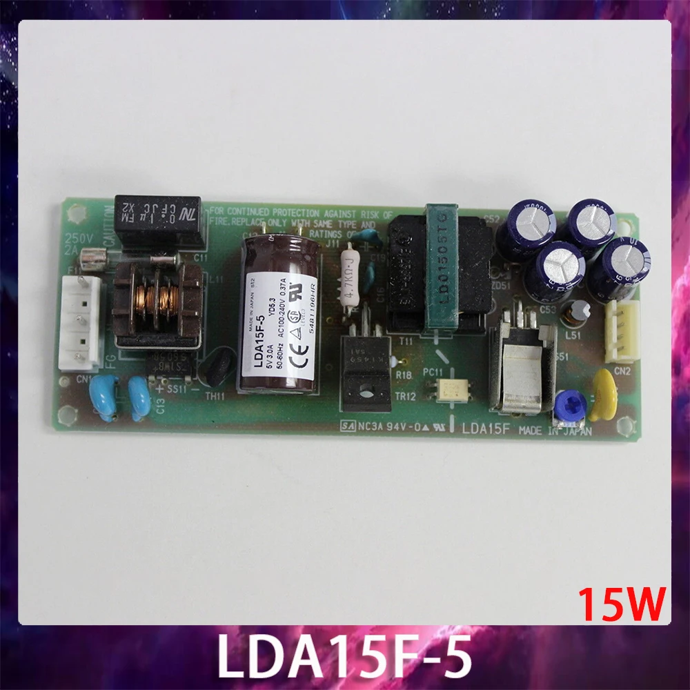 LDA15F-5 15W For COSEL INPUT AC100-240V 50-60Hz 0.37A OUTPUT 5V 3A Power Supply High Quality Works Perfectly Fast Ship