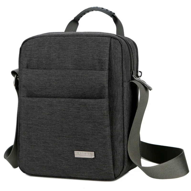 new men's fashion casual shoulder bag large capacity water repellent wear-resistant crossbody Oxford cloth Messenger