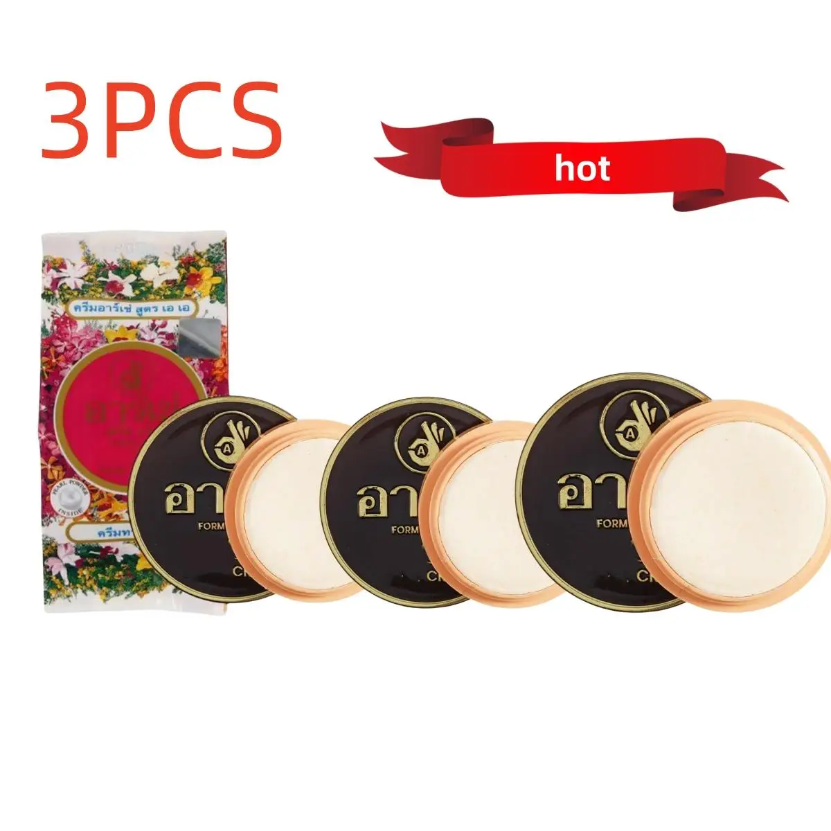 3PCS Thailand Guanyin Cream Pearl Cream Beauty Acne Cream Brightening Skin Whitening Skin Cosmetics For Women Beauty Makeup set