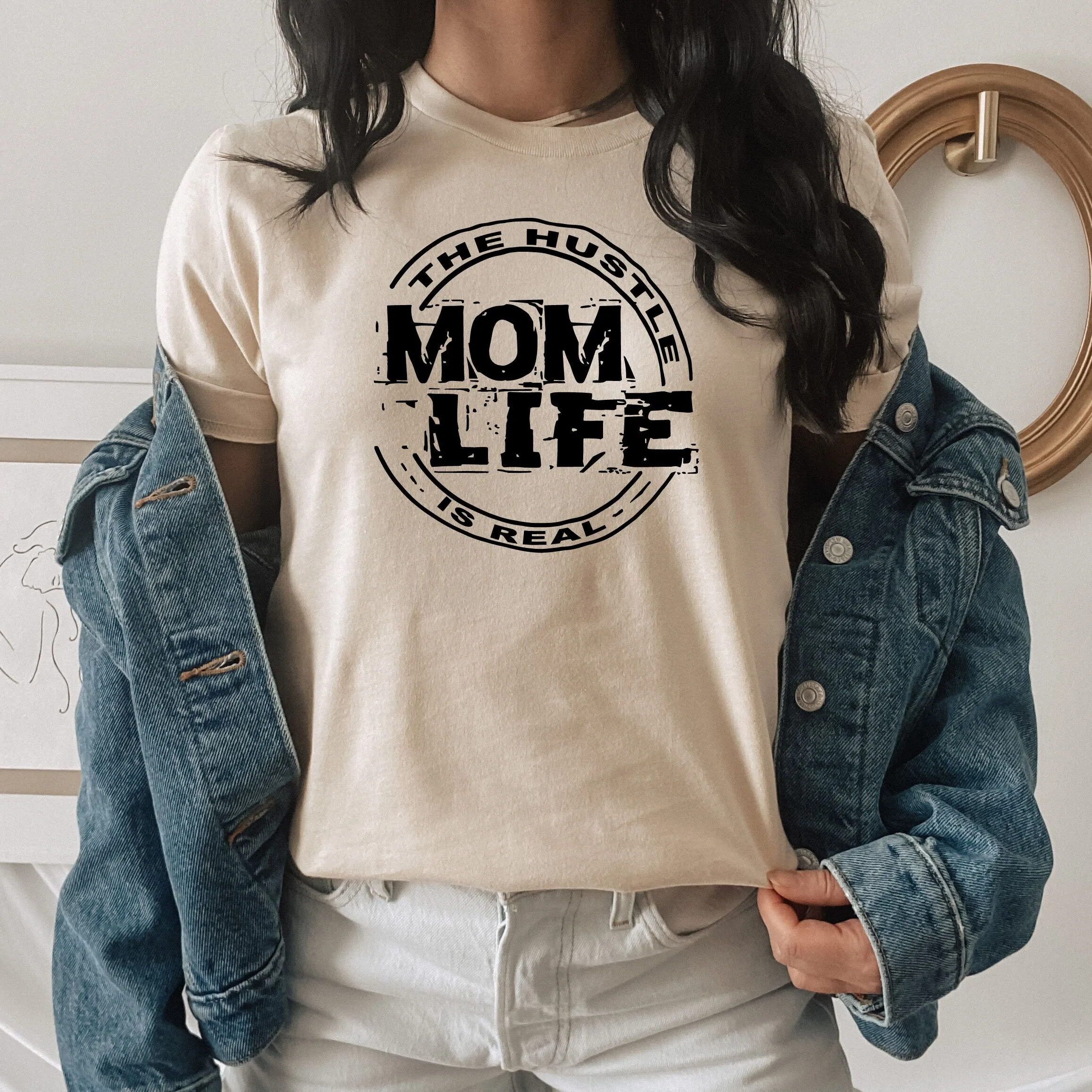 Mom Life Shirt Super Shirts Mother's Day Funny Lips