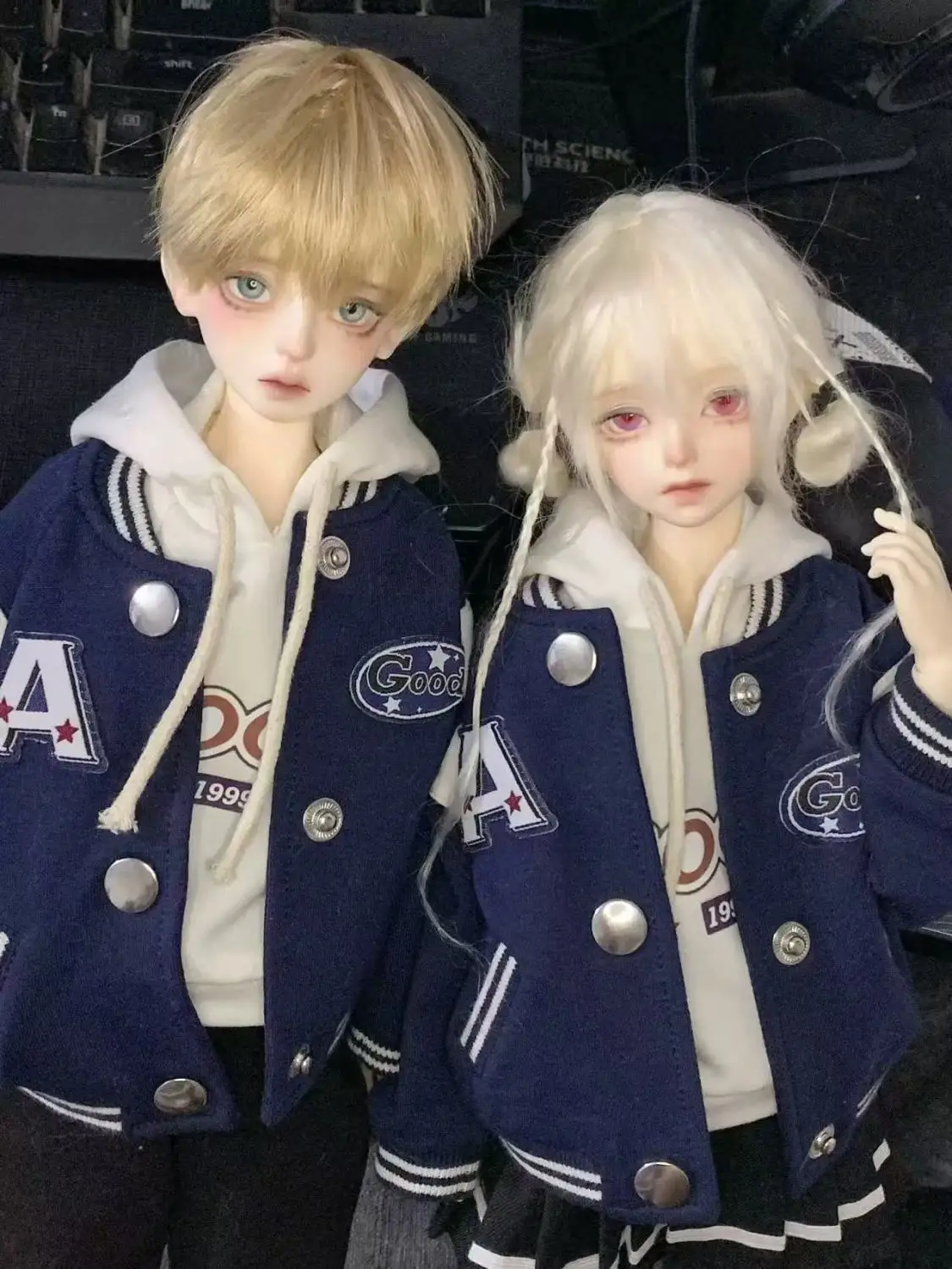 ชุดเสื้อผ้าตุ๊กตา 1/4 ใหม่ สำหรับตุ๊กตา BJD ขนาด 45 ซม. ชุดเบสบอลน่ารัก ชุดแต่งตัวเด็กผู้หญิง ของเล่นบ้านตุ๊กตา อุปกรณ์เสริมตุ๊กตา (ไม่รวมตุ๊กตา)