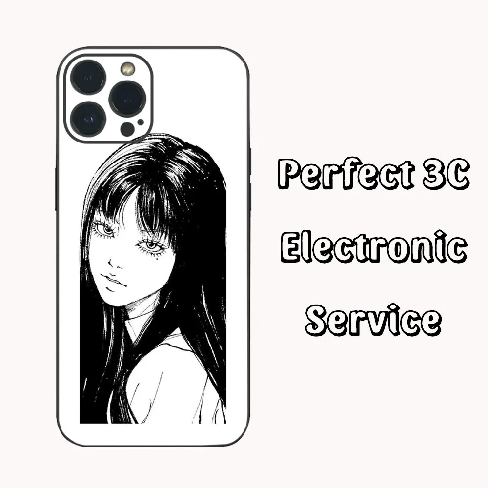 Anime Junji Ito Tomie Phone Case For IPhone16 15 14 13 12 Mini 11 Pro XS Max X XR SE5 6 7 8 Plus Soft Silicone Cover