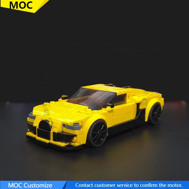 239 قطعة سرعة Hypercar 76901 Veyron MOC تخصيص وحدات بنة تصميم الاطفال شعبية بسيطة الطوب لتقوم بها بنفسك عطلة لعبة الهدايا #1