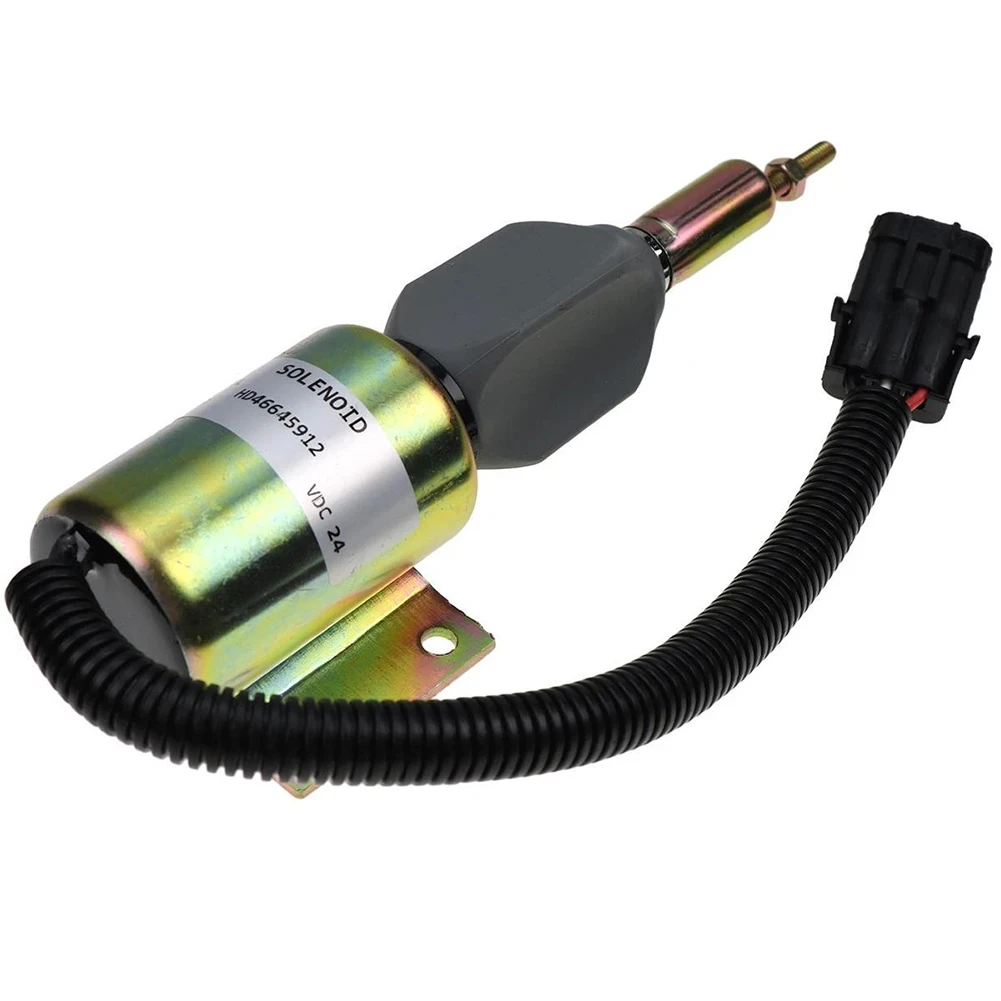 الملف اللولبي لإيقاف الوقود RE516083 للحفارات لـ 120 160LC 200LC 230LC 230LCR 270LC مع جسم من الفولاذ المقاوم للصدأ