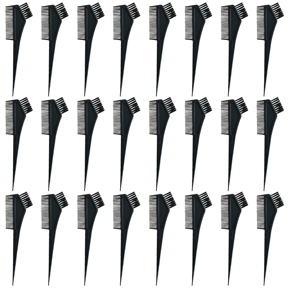 50pcs Portable Hair Dye Comb Professional Coloring Brush For Salon Home Multi-Functional Hair Trimmer Lightweight Razor Shielded