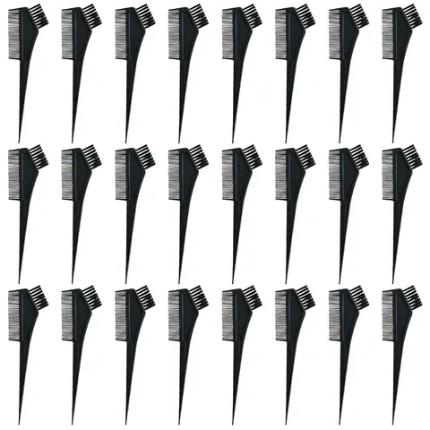 50pcs Portable Hair Dye Comb Professional Coloring Brush For Salon Home Multi-Functional Hair Trimmer Lightweight Razor Shielded