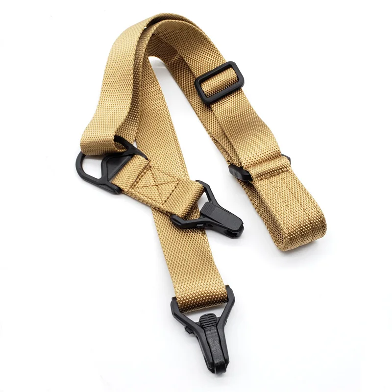 Neuer Multifunktions-Riemen, verstellbar, für AK-Gewehre, universell, 2-Punkt-Riemen, taktisches Nylonseil, Jagdzubehör – Detail 3