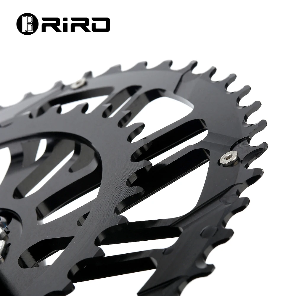 RIRO uhlík vlákno kliková silnice jízdní kolo 11/12 rychlost 50-34/53-39T bezprostřední namontovat bicykl crankset 170mm 46/48/50/52T chainring jízdní kolo součástky