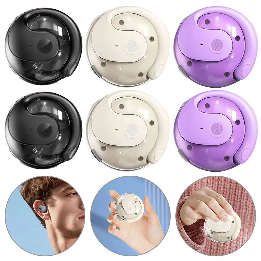 Language Translator Headphones HiFi Stereo Sound Bluetooth-Compatible 5.0 Earphone Supports 144 Languages for Professionals ﻿