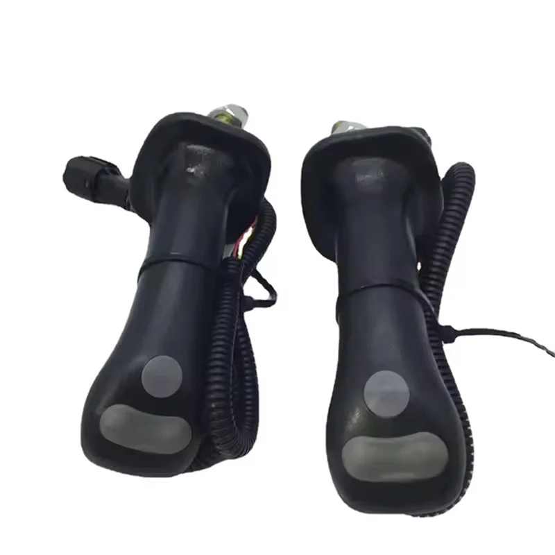 A90Q-2 Buah Suku Cadang Joystick Ekskavator untuk KOVAX DX225/DH225-9 DH300-9 Pegangan Pilot Pegangan Karet Aksesori Cocok