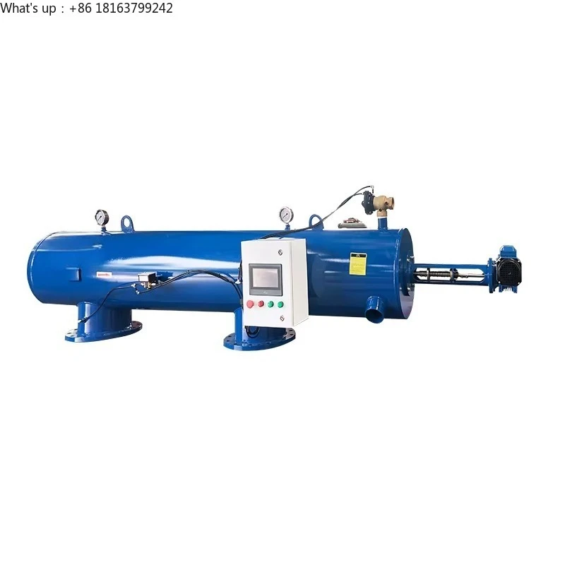 Filtro de agua autolimpiante automático para retrolavado, 50/100 micrófonos ron para sistema de filtración Premium de agua de río