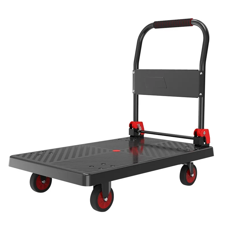 Hand Carts TrolleysFlatbed Trucks Small Storage Racks Towing Trucks Folding and Portable Trailers Handling Household Vehicles