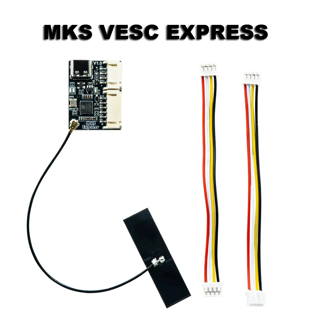 

VESC EXPRESS supports WIFI+Bluetooth SD card logging ESP32 module GPS positioning