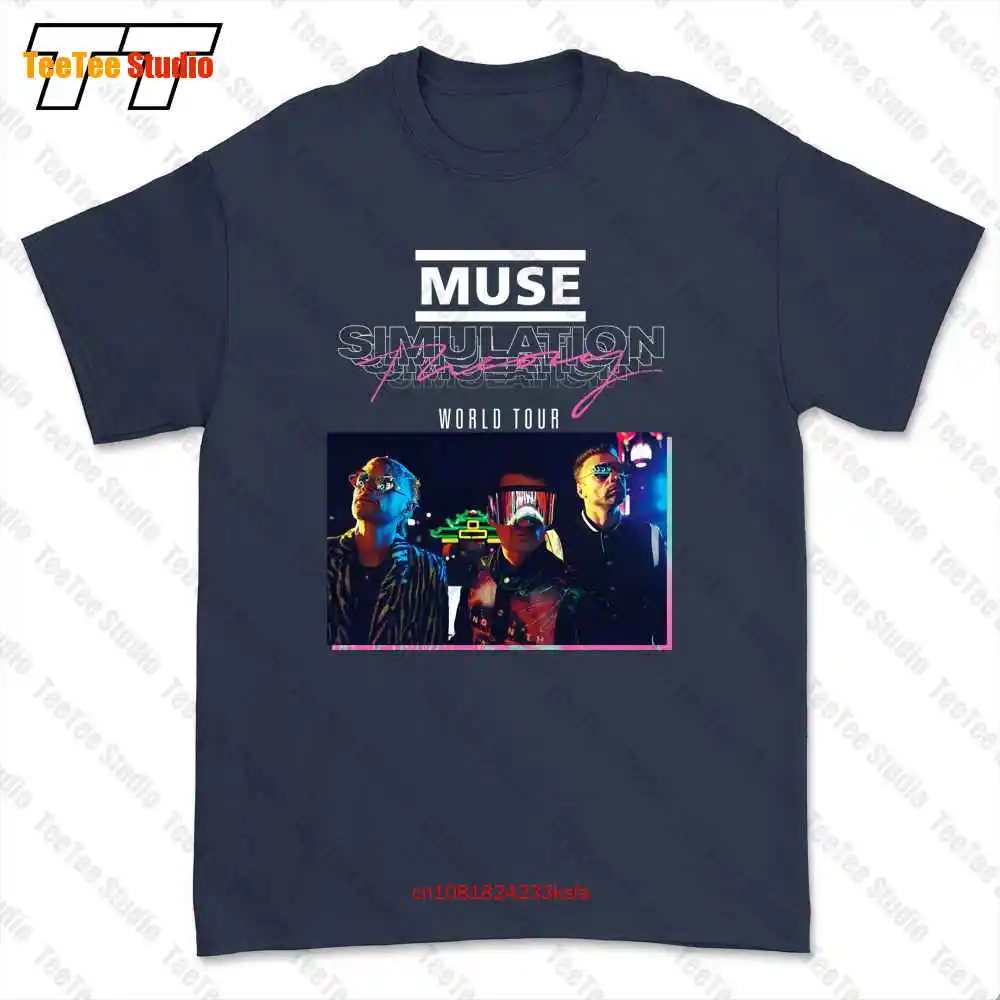 Muse Simulation Theory World Tour Concert 2019 T-shirt Tee Z9SR