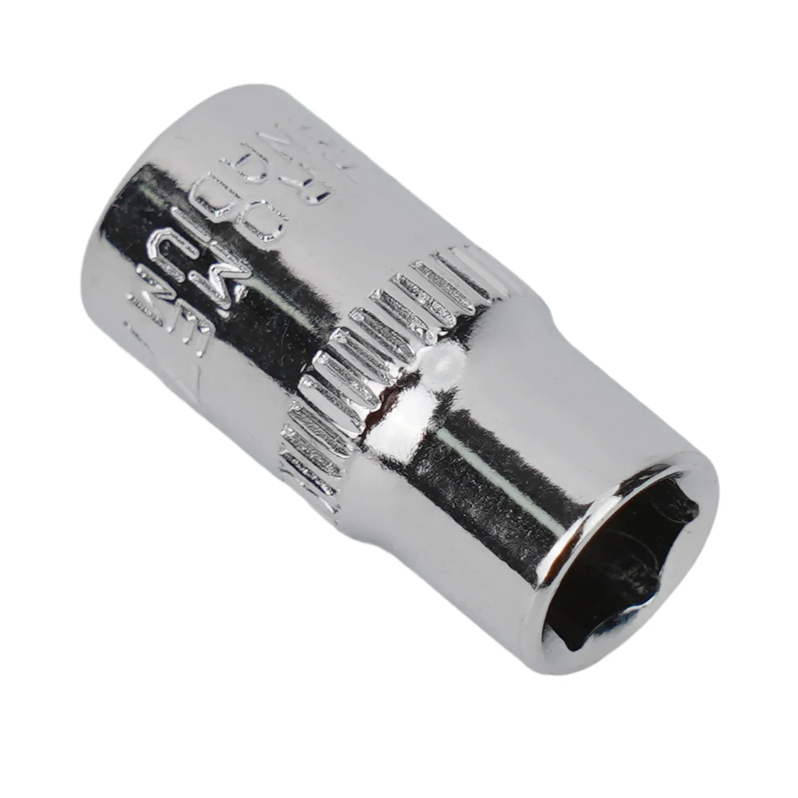Home Socket Hexagons Sleeve 1/4in 1pc 4-14mm Chrome Vanadium Steel Double End Head Hex Keys Metric Silver Socket