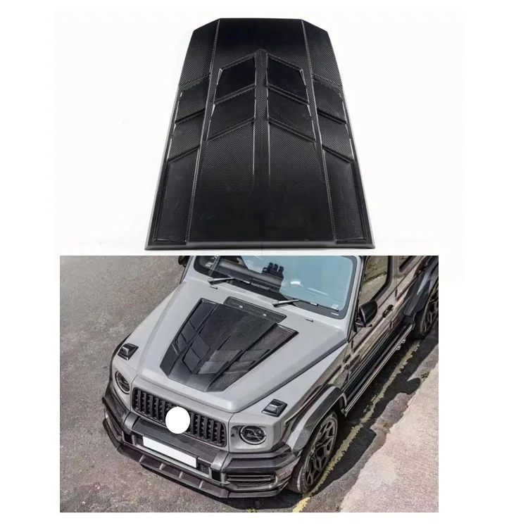 

Заводские продажи Damei 2019-2025 G Class Материал из углеродного волокна Передний капот Передний капот Подходит для Mercedes Benz W464 G63 G500 G35