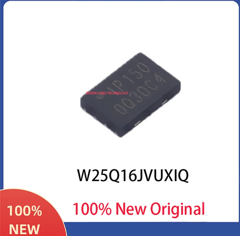 Brand new original W25Q16JVUXIQ surface mount UFDFN-8 3V 16M-bit serial flash memory chip IC