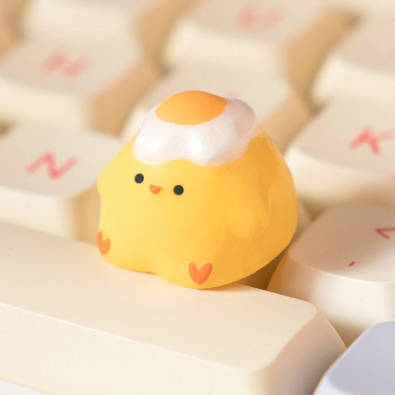 MiFuny Original Kawaii Anime Keycaps Resin Keyboard DIY Handmade Custom Cartoon KeyCaps for Mechanical Keyboard Accessories Gift