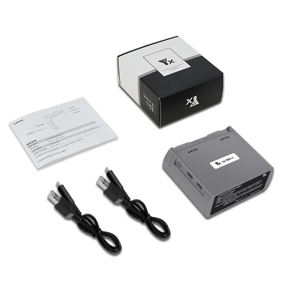 Two Way Charging Hub For DJI Mini 4K / Mini 2 / Mini SE / Mini 2 SE Drone Battery USB Charger Intelligent Flight Accessories