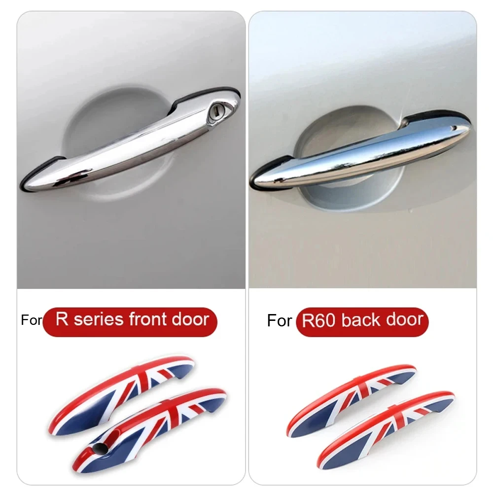 Door Handle Cover Sticker For MINI Cooper R50 R52 R53 R56 R57 R58 R59 R60 R61 2PCS/SET Car-Styling Accessories