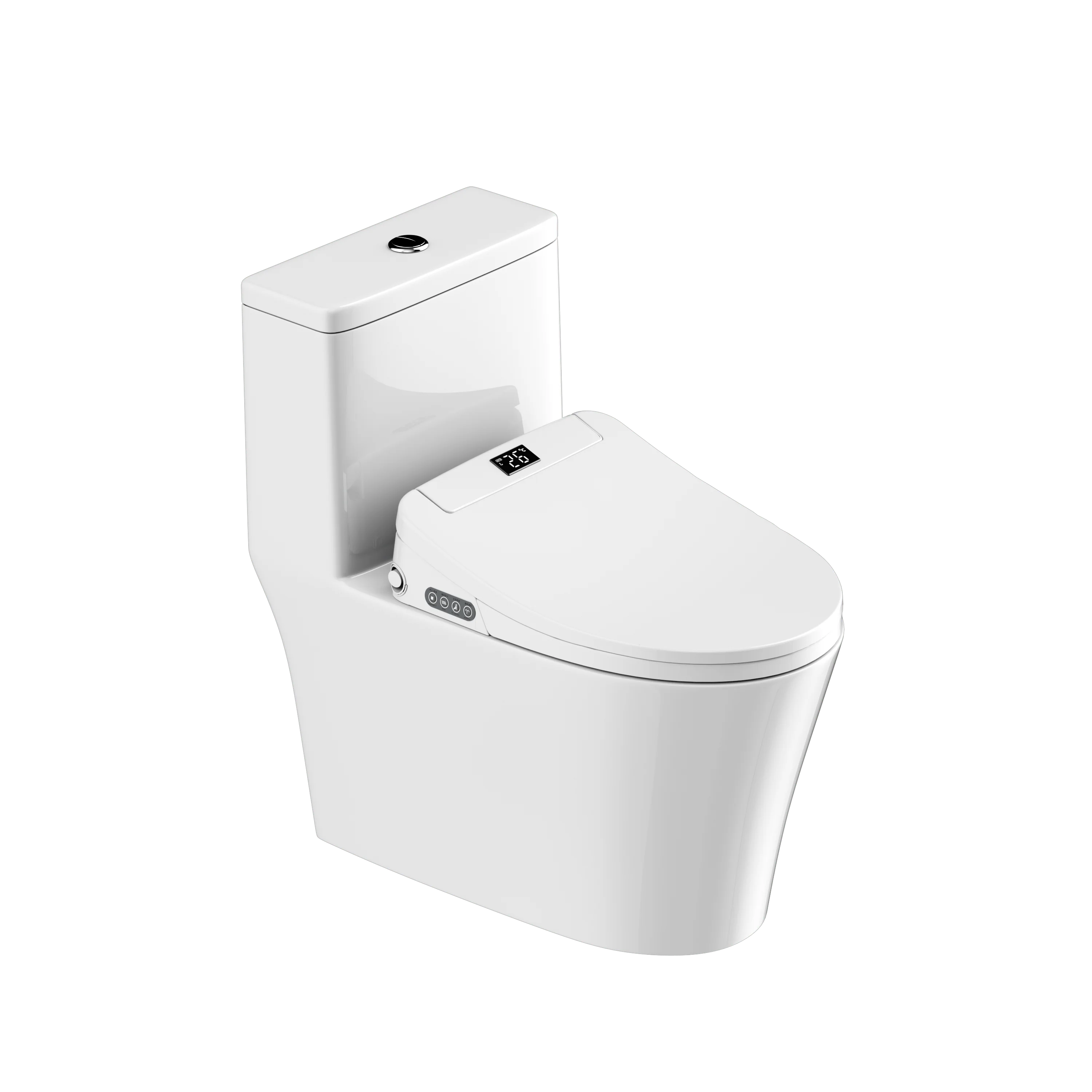 

Intelligent Library Multifunctional U Shape V Shape Automatic Smart Toilet Seat Cover With Replaceable