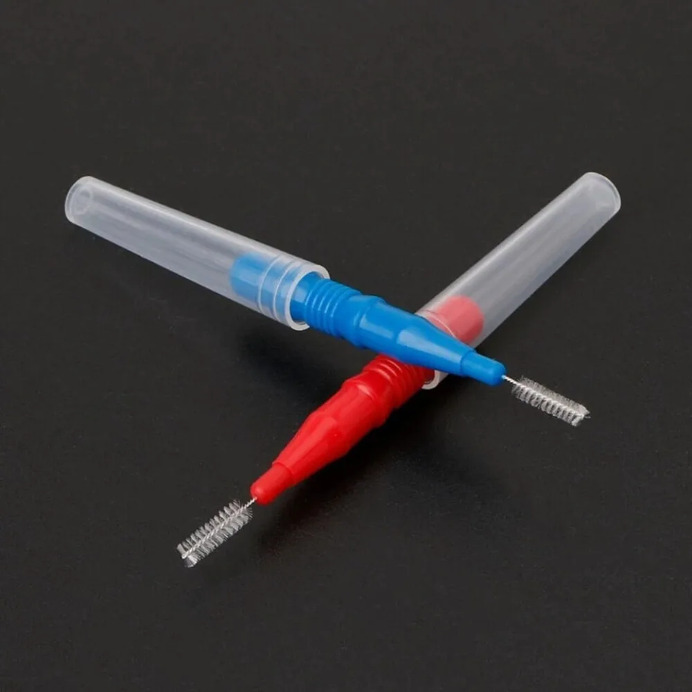 

20pcs/set Creative Plastic Interdental Brush Oral Hygiene Teeth Clean Toothpick Dental Orthodontic Floss Sticks Oral Care
