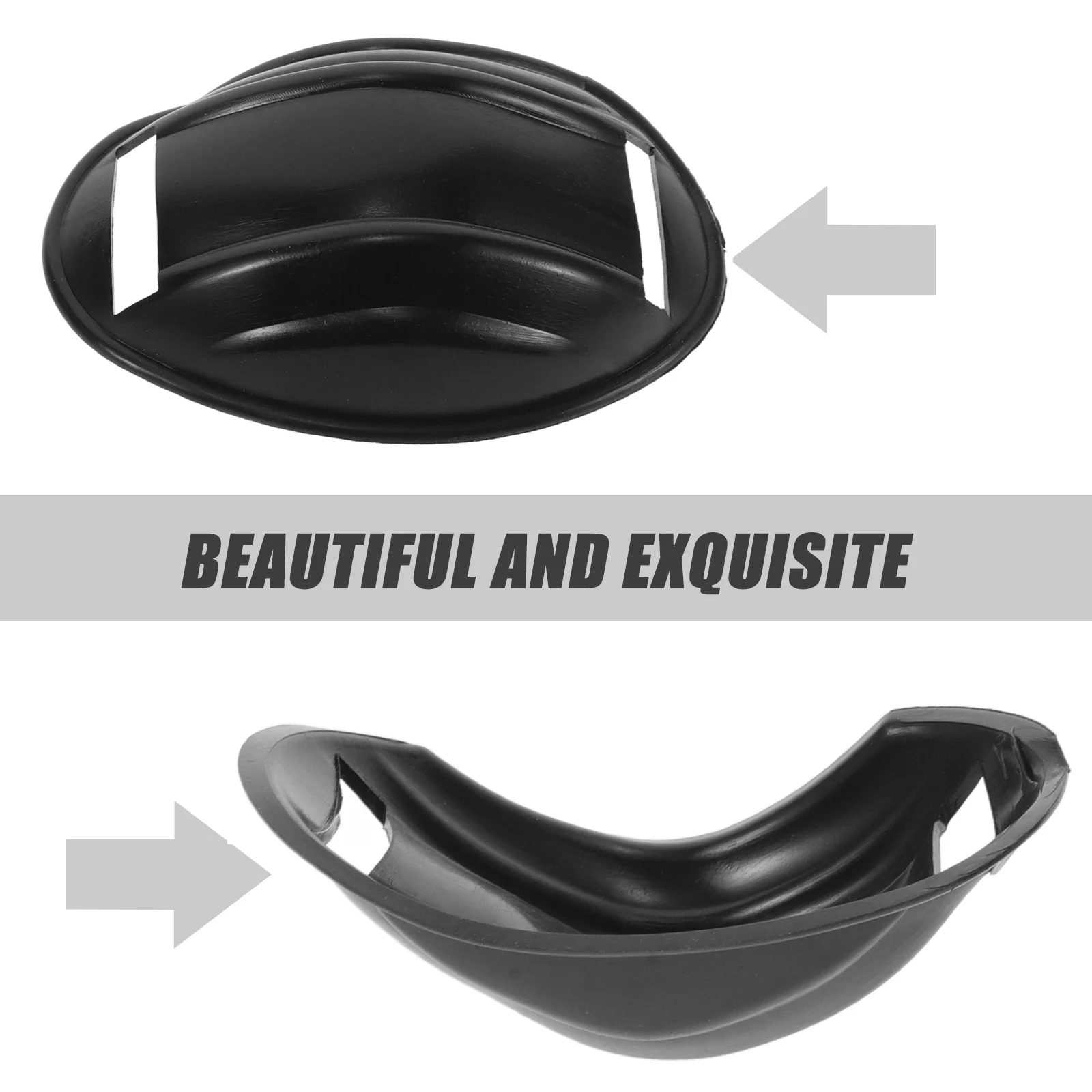 5 Stück Kinnpolster Schutz Motorrad Fahrrad Skaten Einfache Installation Keine Werkzeuge erforderlich Kinnschutz Kettenpolster