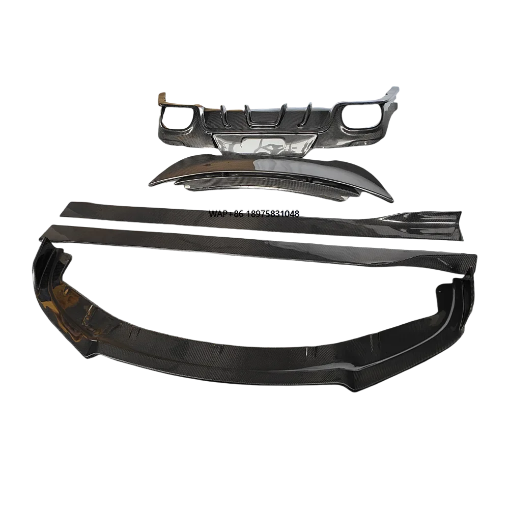 

Upgraded Carbon Fiber Body Kit for 14-16 for 970 Featuring Front Lip Rear Diffuser Side Skirts Rear Spoiler