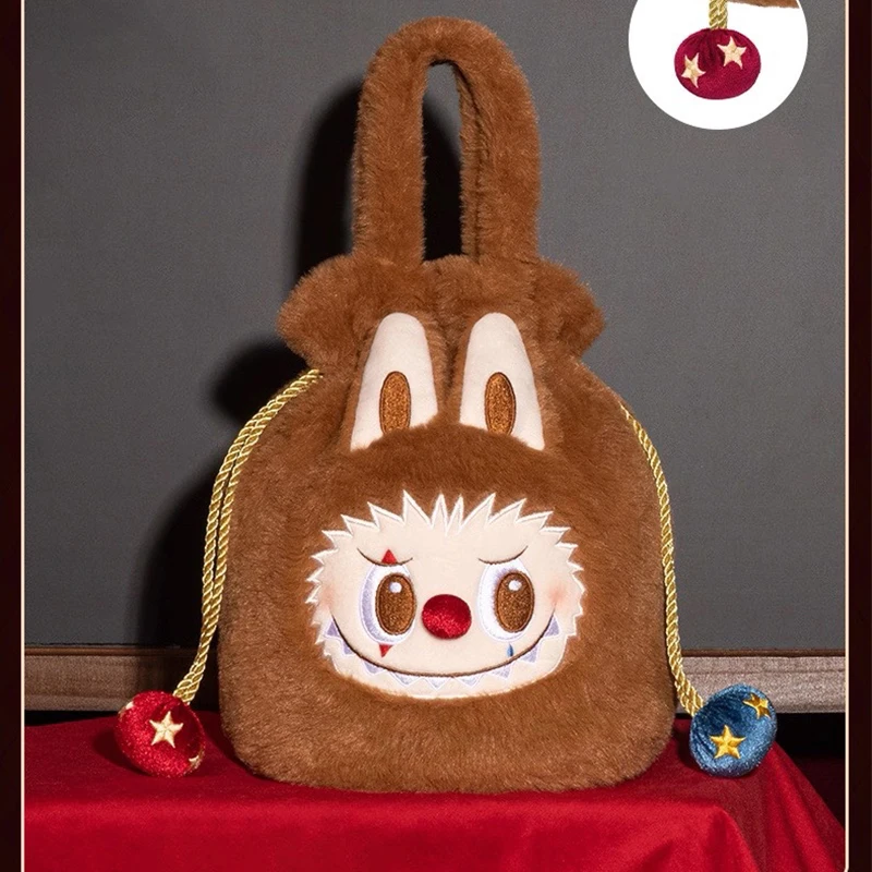 

POP MART WHY SO SERIOUS LABUBU Кошелек или жизнь, плюшевая сумка, глухая коробка, очаровательная игрушка на Хэллоуин, идеально подходит для фанатов ужасов