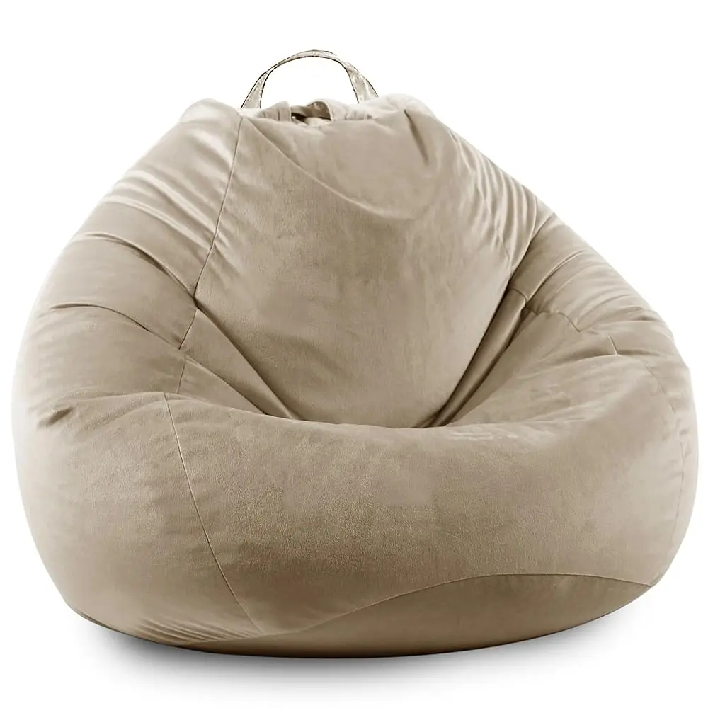

Stuffed Animal Storage Bean Bag Chair Cover (No Filler) Zipper Soft Fuzzy Fluffy Stuffable Bean Bag Cover For Organizing