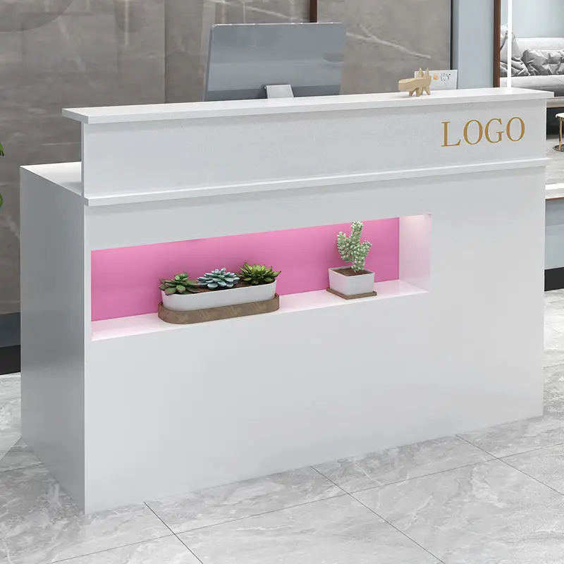 

Office Hotel Reception Desk Counter Decorations Simple Hair Salon Trendy Reception Desk Counter Decorations Commercial Furniture
