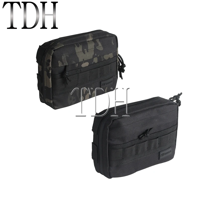 Motorcycle Handle Bar Bag 1680D Ballistic Nylon Front Handlebar Travel Bag For Harley Dyna Softail Sportster XL Chopper Cruiser