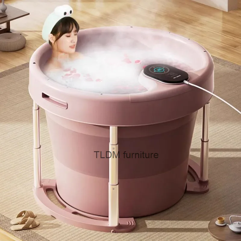 Kids Shower Bathtubs Foldable Portable Small Foot Bath Adults Bathtub House Bathroom Baignoire Pliable Abulte Home Furniture