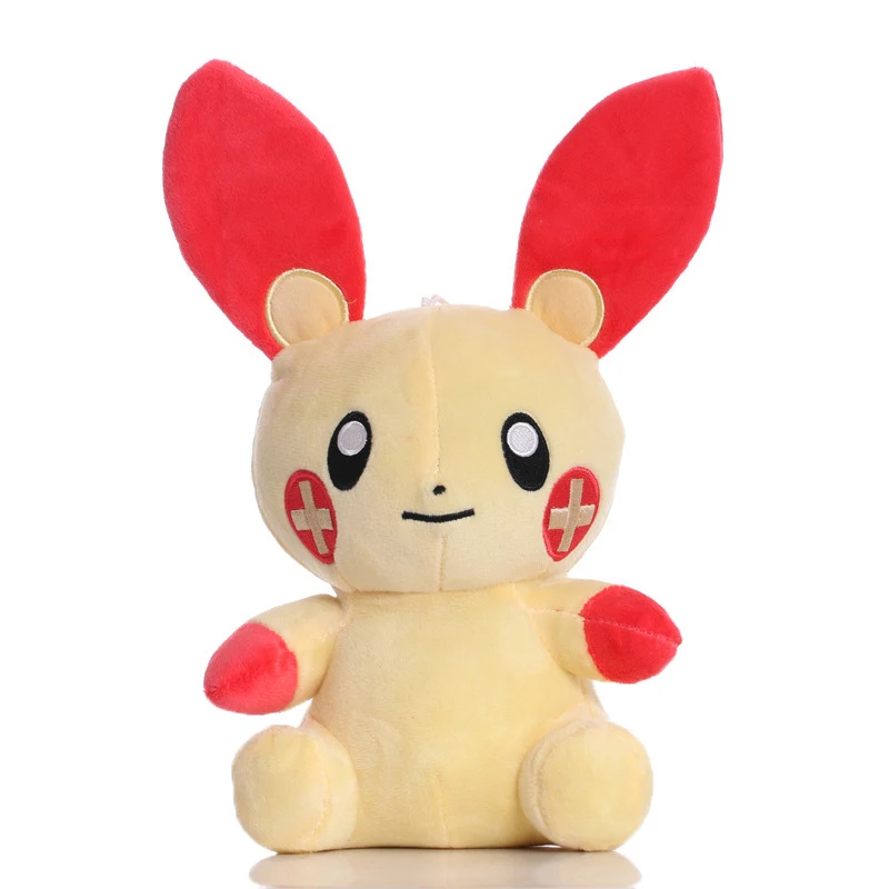 20cm Pokemon Mew Pichu Chansey Plüschtiere Kawaii Bewear Quilava Puppe Cartoon Rowlet Raichu Stofftier Zimmer Dekor Kinder Weihnachts geschenk – Detail 8