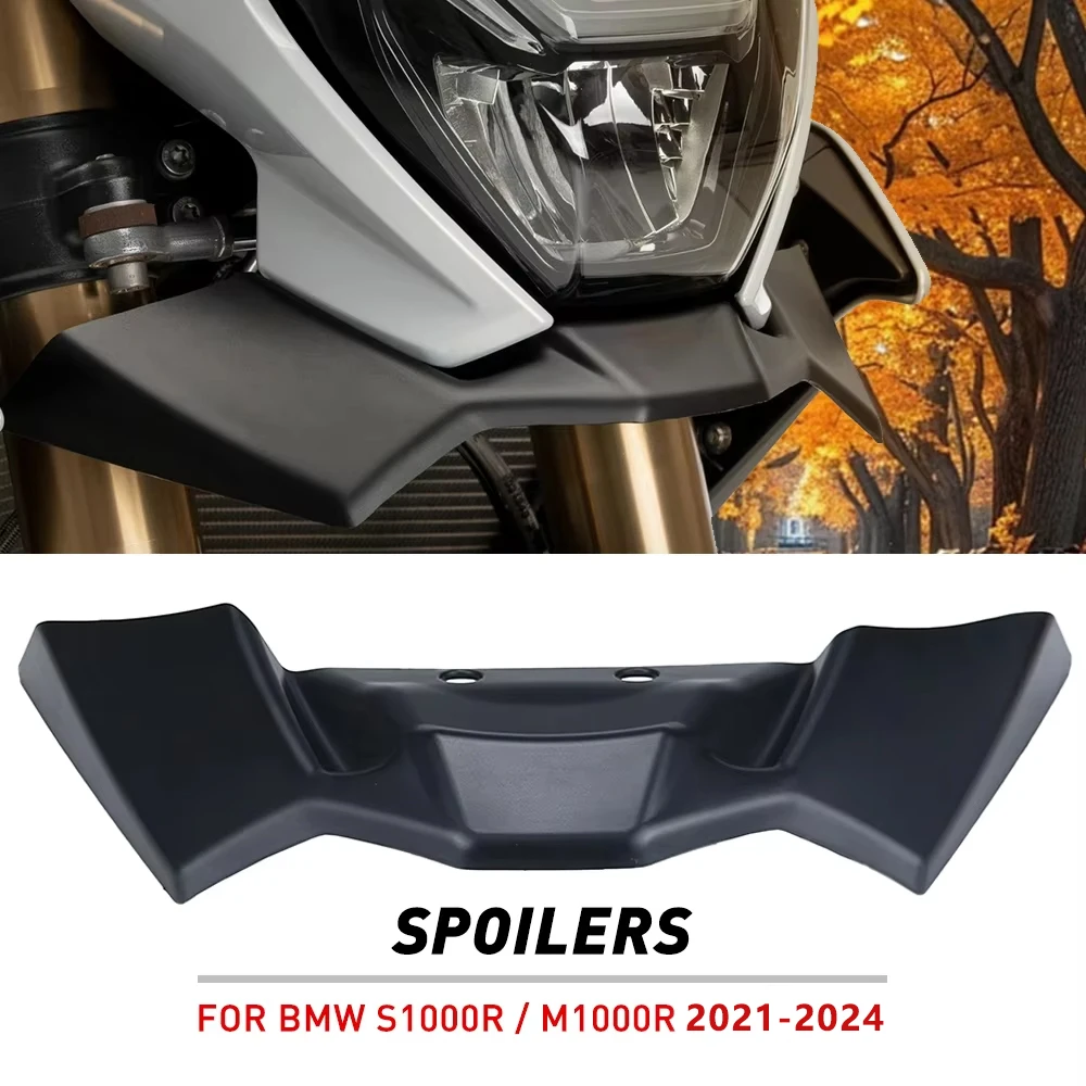 

Motorcycle Accessories Front Downforce Spoiler Winglet Aerodynamic Wing Spoiler For BMW M 1000 R 2023-2024 S 1000 R (2021-2024)