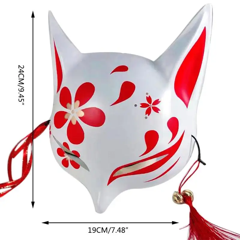 A3PB ANIME Japonais pour Mask Plastic Halloween Party Cosplay Costume