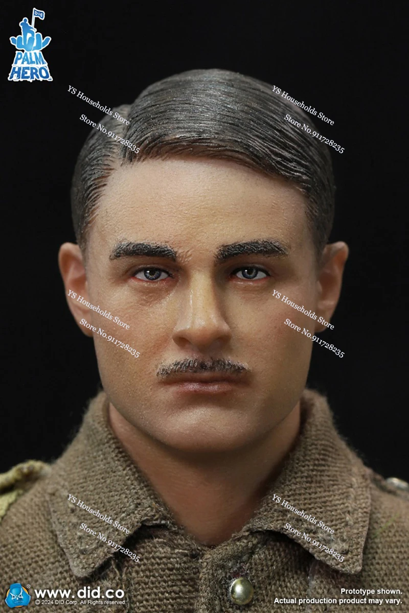 

DID XB80028 1/12 WWI British Infantryman Action Figure Albert Brown Cloth Design Movable 6" Full Set Figurine Soldier Model