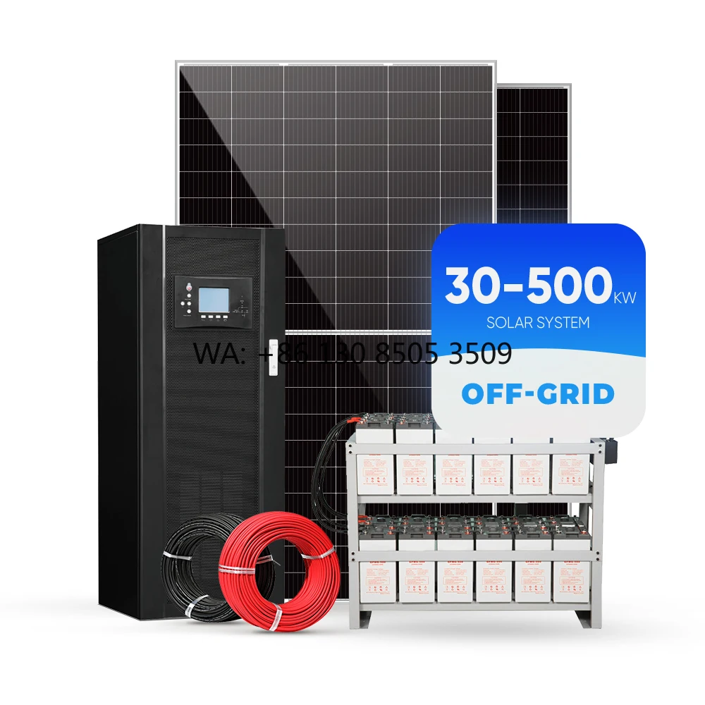 Wholesale Price Off Grid Solar Power System 70Kw 350Kw 500Kw Offgrid Complete Solar Energy System Kit