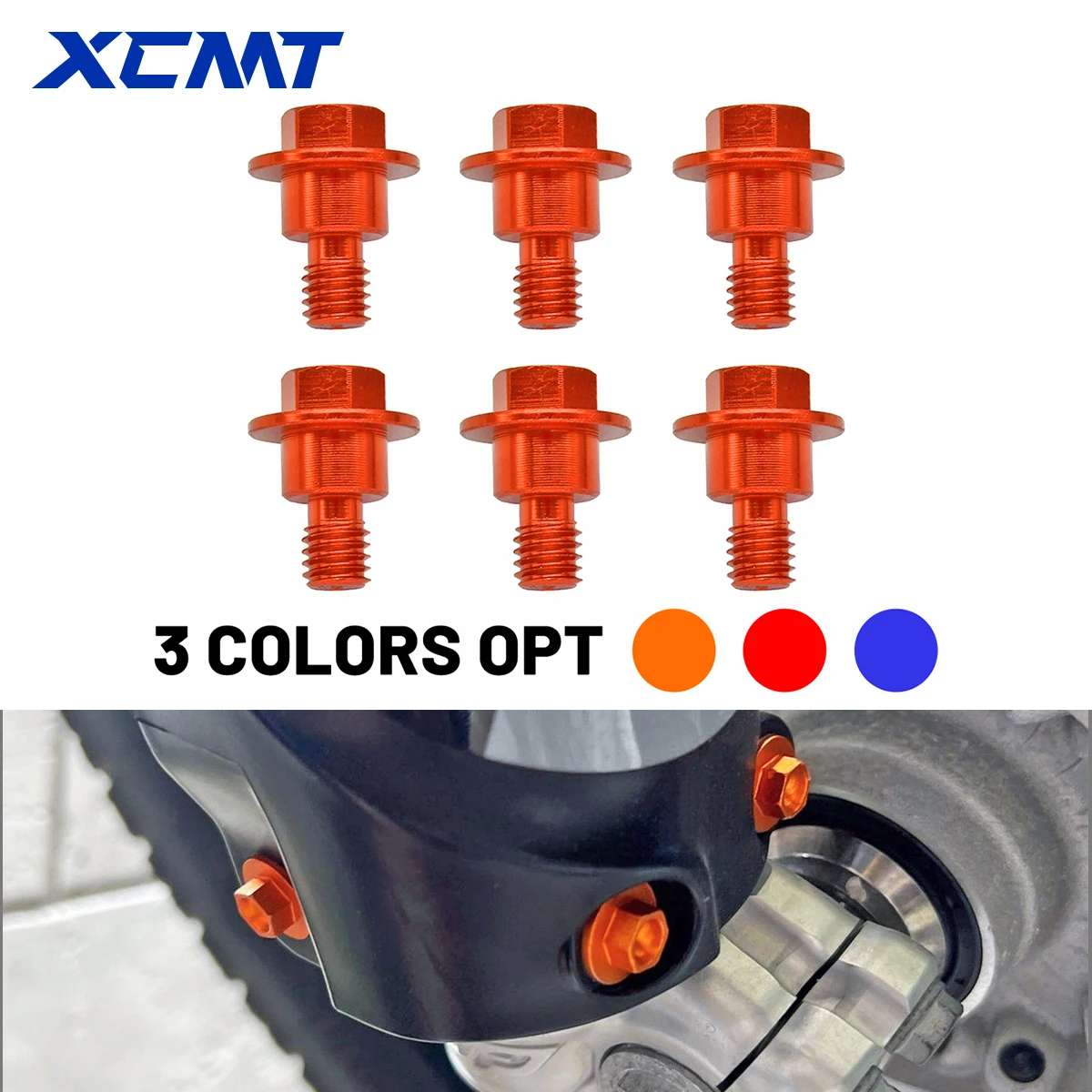 NEW Fork Guard Bolt For KTM SX SXF XCF XC EXC EXCF XCW XCFW TRI 85 125 150 250 350 450 525 530 Motorcycle Screws 2000-2023