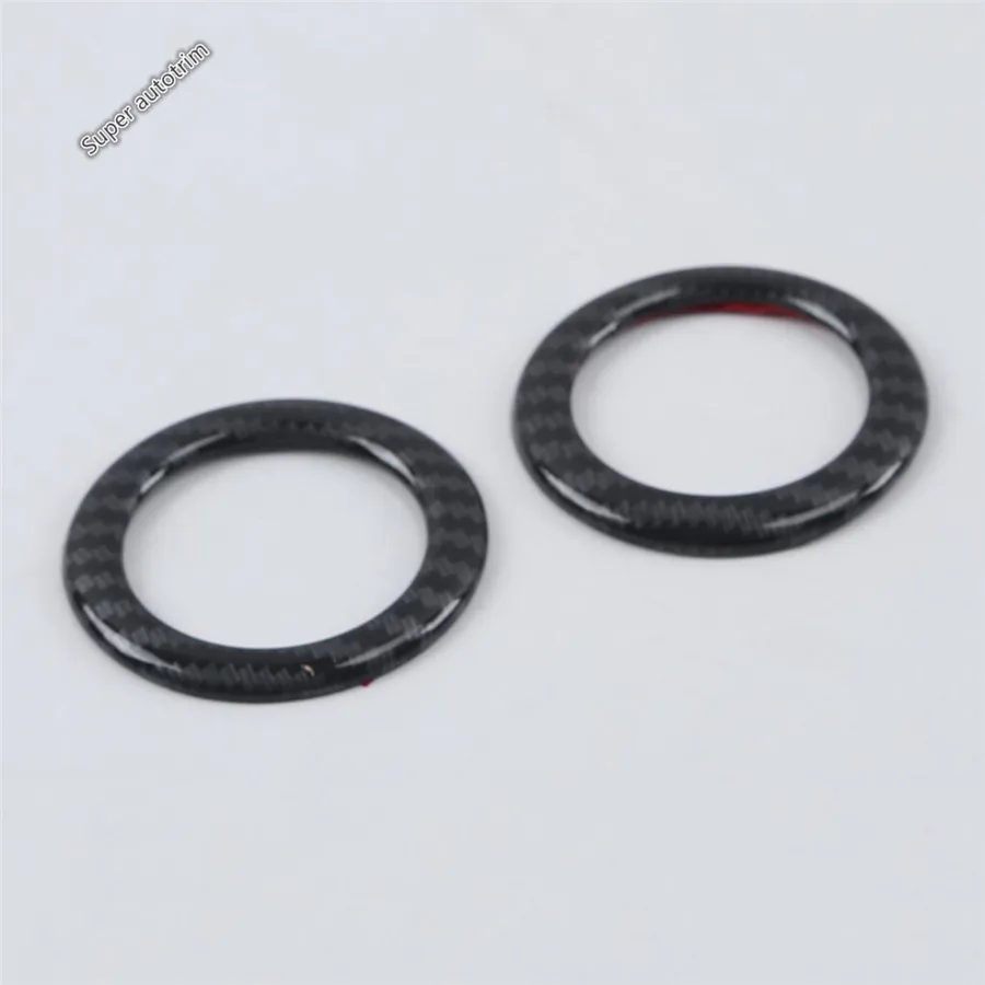 

Accessories Front Tweeter Audio Sound Frame Ring Cover For Jaguar XE / XF 2016 - 2019 / F-Pace 2017 - 2022 Stereo Speaker Trim