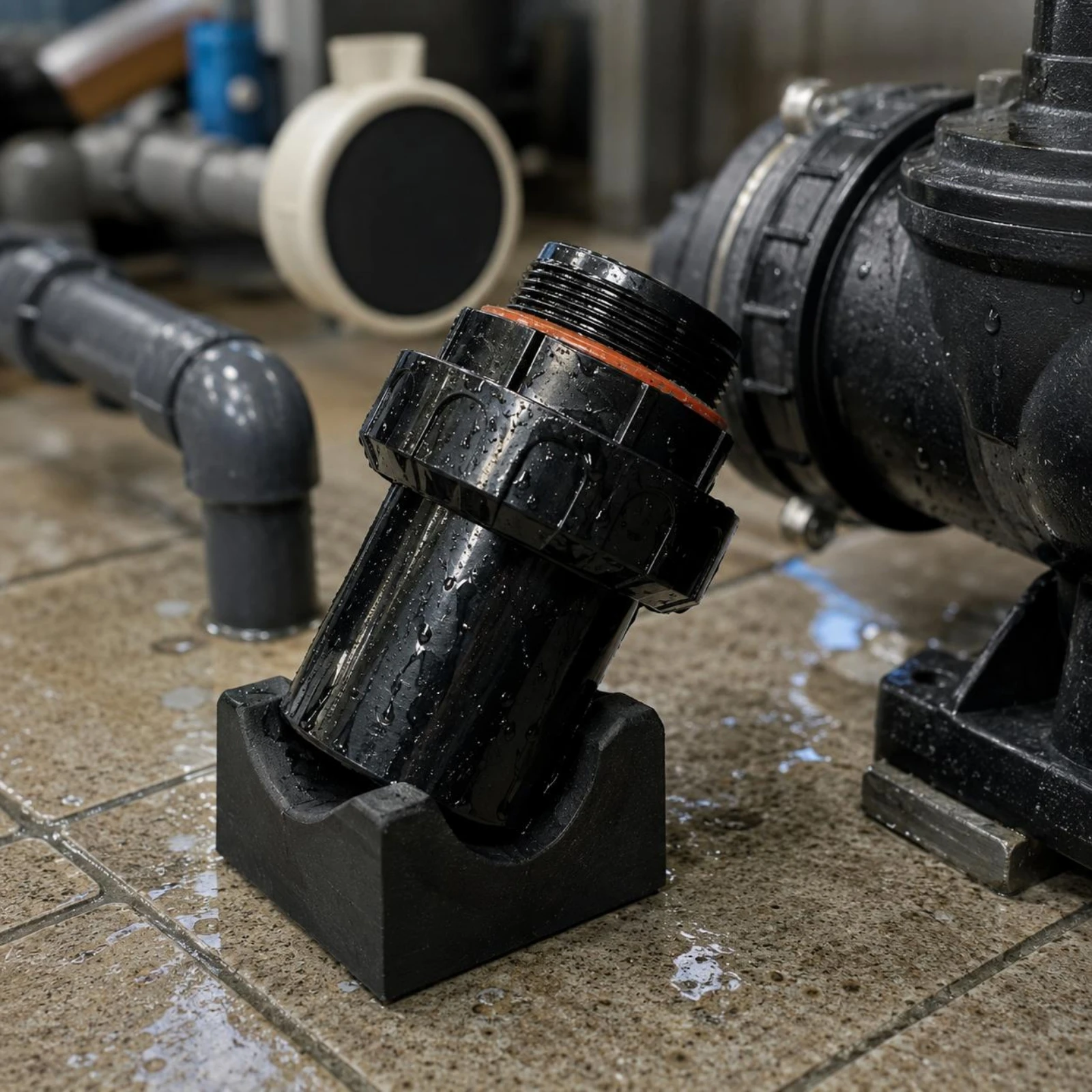 Pool Filter Union Fitting Tight Connection Sand Filter Union Pool Pump Connector Easy to Install Threaded Pipe Coupler
