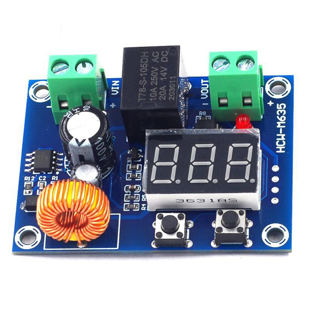 1pc XH-M609 batteria programmabile interruttore di disconnessione a bassa tensione modulo interruttore di protezione componenti elettronici DC 12-36V