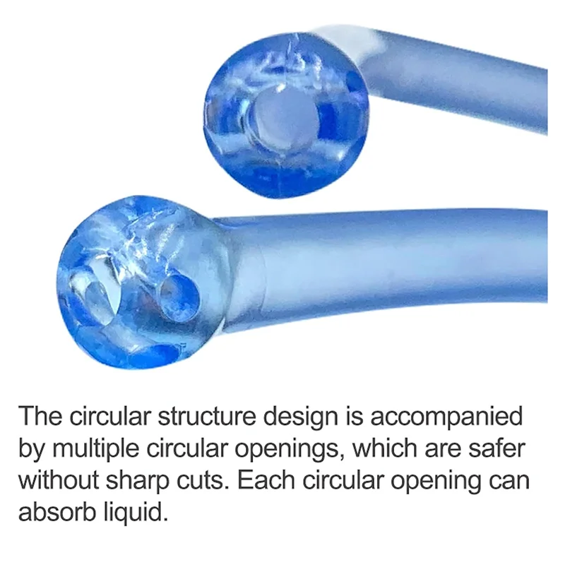 B17B 4Pack Negative Pressure Head Connecting Tube Vacuum Suction Machine Collection Tubing Portable Suction Machine Tube