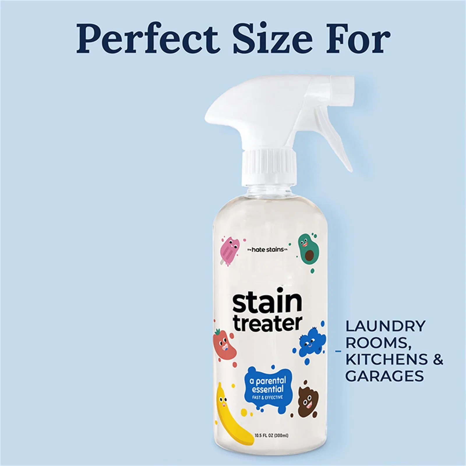 Stain Spray Stain Remover Old and new grease stains Coffee Shedding Clothes, Underwear, Fabric Decontamination spray 300ml