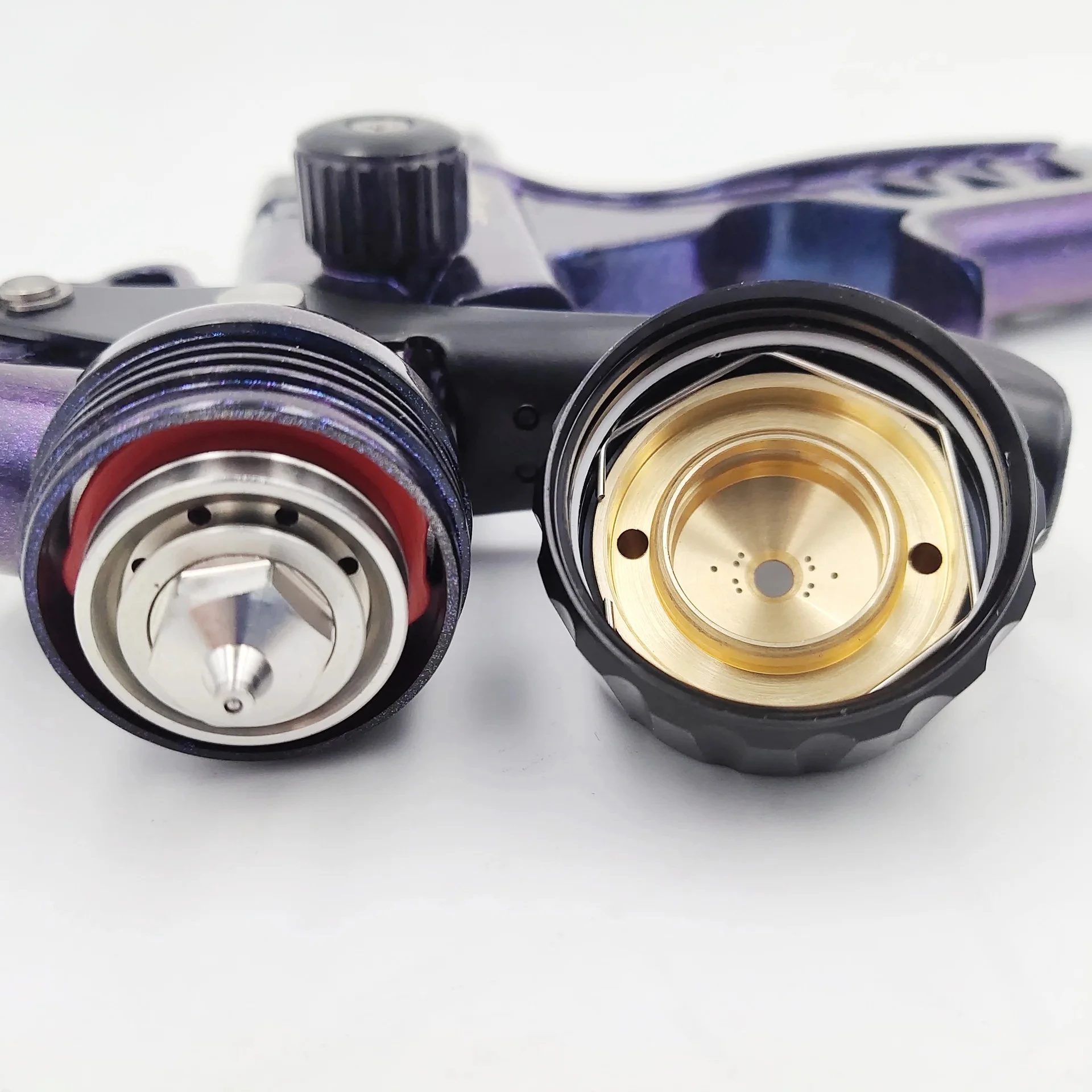 6800B Auto Paint Gun 1.3mm Nozzle HVLP Air Spray Gun High Atomization Body Metal Car Spray Gun Customize Your logo for Free